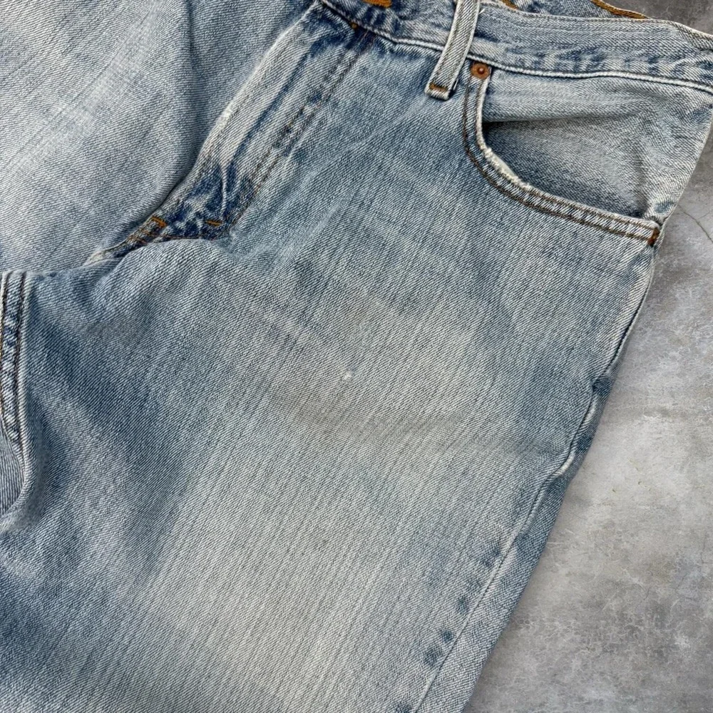 Vintage Levis 567 Distressed Bootcut Jeans Men's 32x29 Skater Grunge Denim Y2K